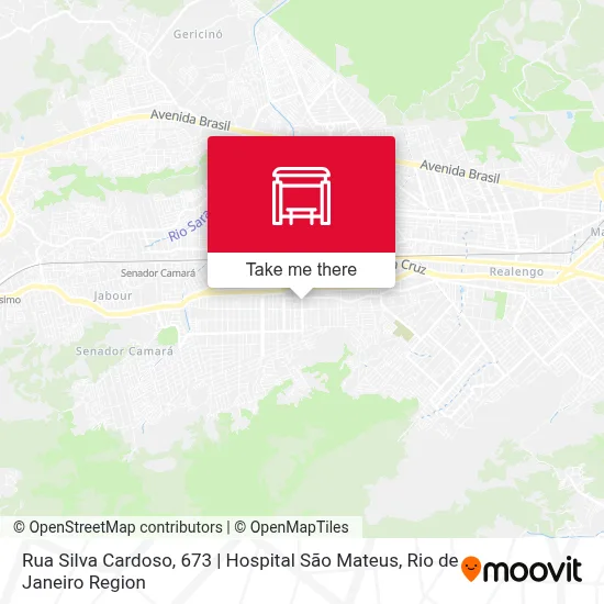 Rua Silva Cardoso, 673 | Hospital São Mateus map