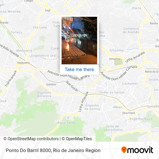 Ponto Do Barril 8000 map