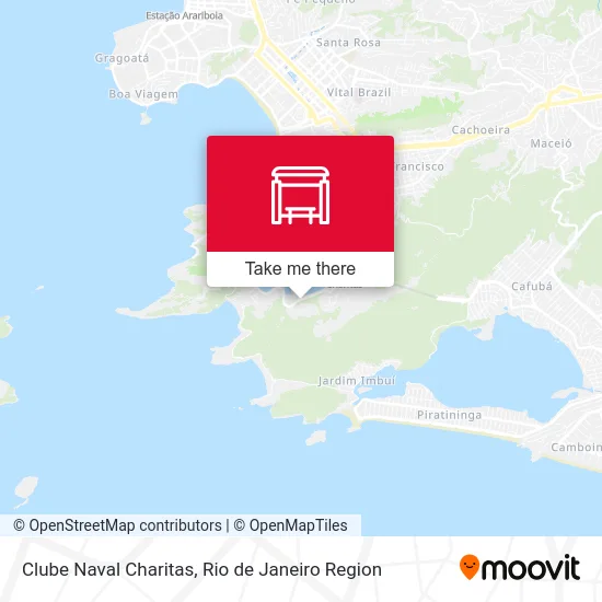 Clube Naval Charitas map