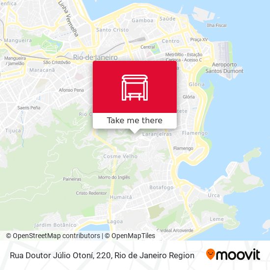 Mapa Rua Doutor Júlio Otoní, 220