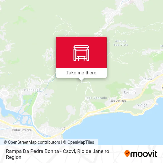Rampa Da Pedra Bonita - Cscvl map