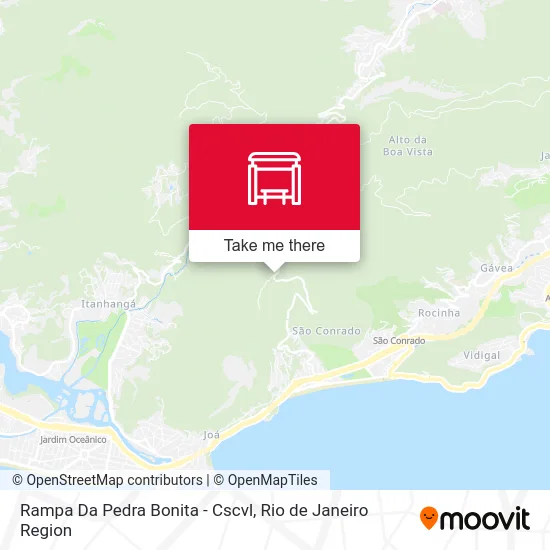 Rampa Da Pedra Bonita - Cscvl map