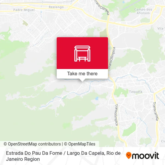 Estrada Do Pau Da Fome / Largo Da Capela map