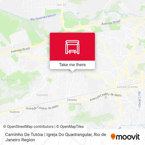 Caminho De Tutóia | Igreja Do Quadrangular map