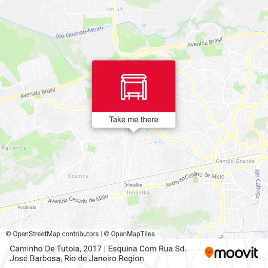 Caminho De Tutoia, 2017 | Esquina Com Rua Sd. José Barbosa map