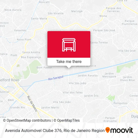 Avenida Automóvel Clube 376 map