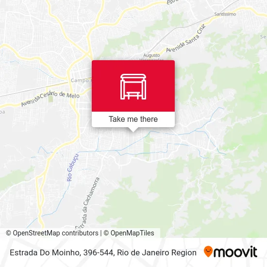 Estrada Do Moinho, 396-544 map