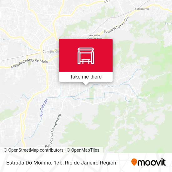 Estrada Do Moinho, 17b map