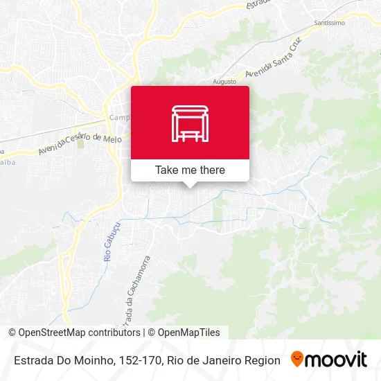 Estrada Do Moinho, 152-170 map