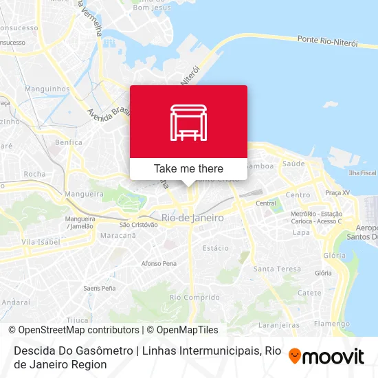 Descida Do Gasômetro | Linhas Intermunicipais map