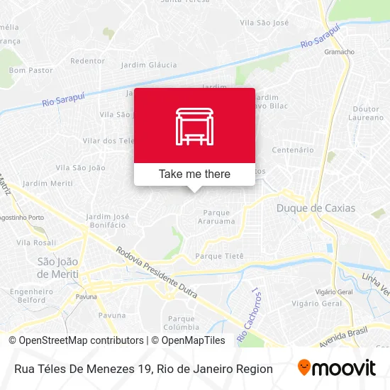 Rua Téles De Menezes 19 map