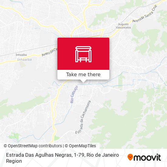 Estrada Das Agulhas Negras, 1-79 map