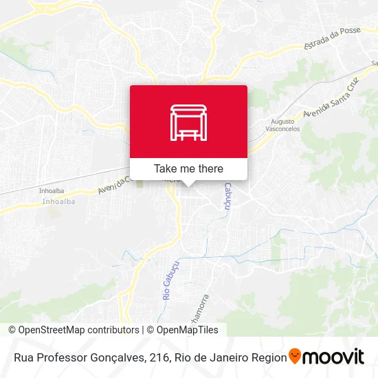 Rua Professor Gonçalves, 216 map
