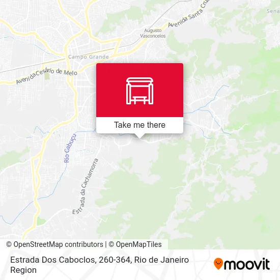 Estrada Dos Caboclos, 260-364 map