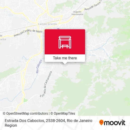 Estrada Dos Caboclos, 2538-2604 map