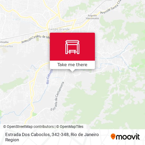 Estrada Dos Caboclos, 342-348 map