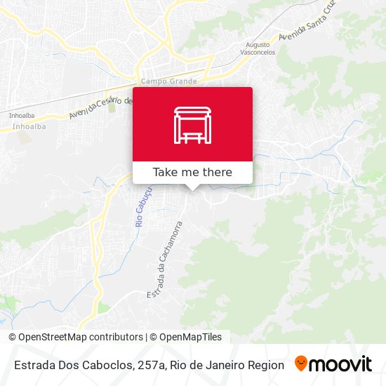 Estrada Dos Caboclos, 257a map