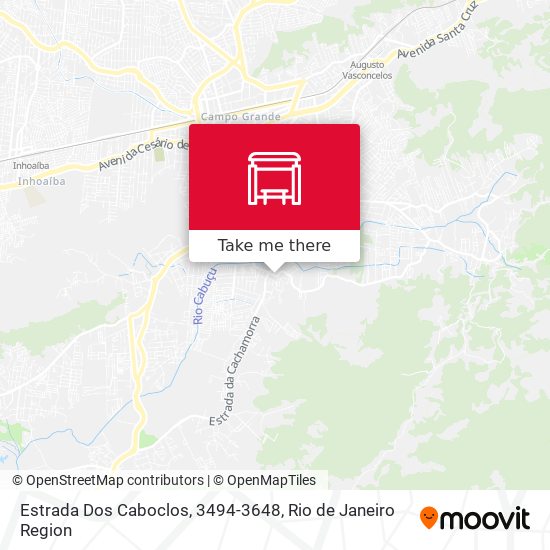 Estrada Dos Caboclos, 3494-3648 map