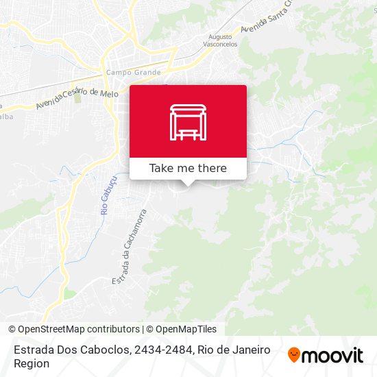 Estrada Dos Caboclos, 2434-2484 map