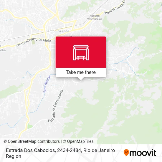 Estrada Dos Caboclos, 2434-2484 map