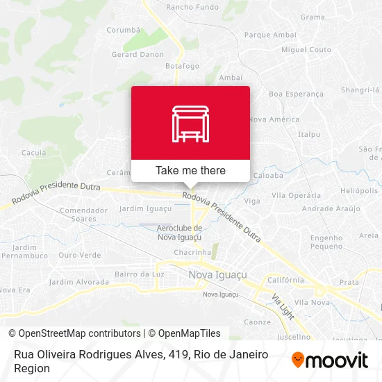 Rua Oliveira Rodrigues Alves, 419 map