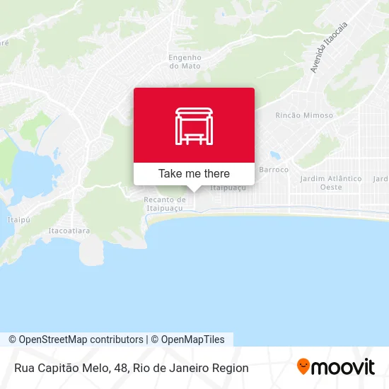 Rua Capitão Melo, 48 map