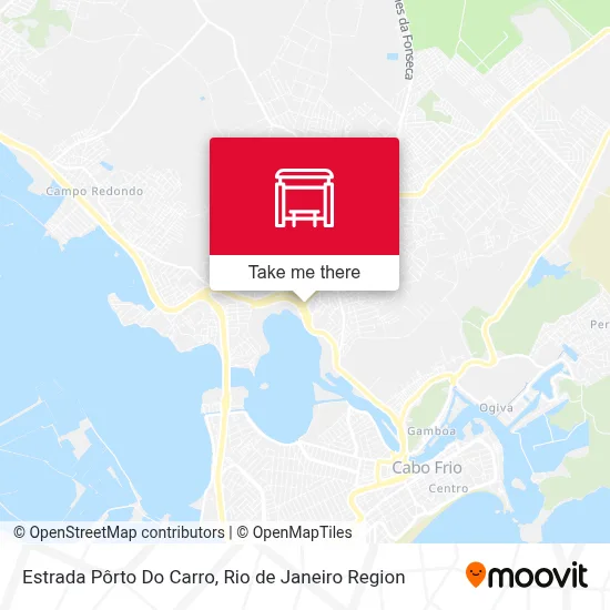 Estrada Pôrto Do Carro map