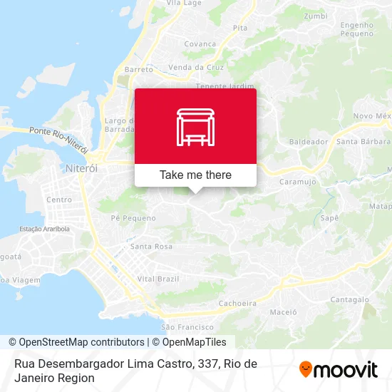 Rua Desembargador Lima Castro, 337 map