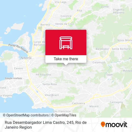 Rua Desembargador Lima Castro, 245 map
