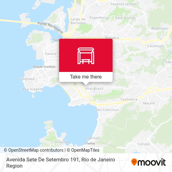 Avenida Sete De Setembro 191 map