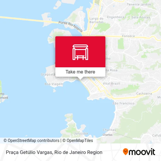 Praça Getúlio Vargas map