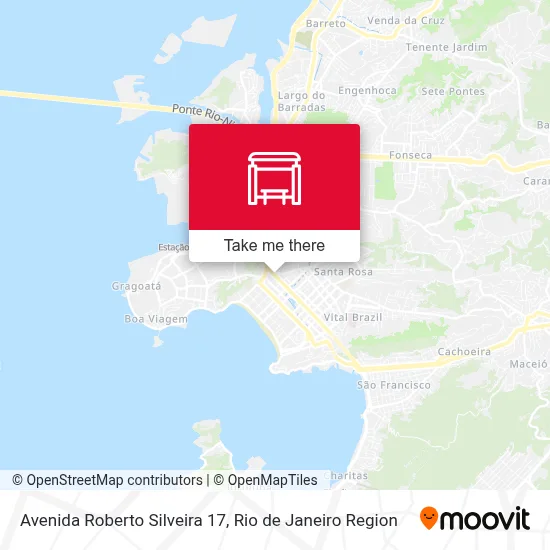 Avenida Roberto Silveira 17 map