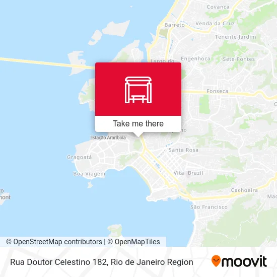 Rua Doutor Celestino 182 map