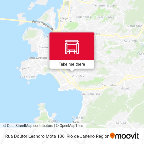 Rua Doutor Leandro Mota 136 map
