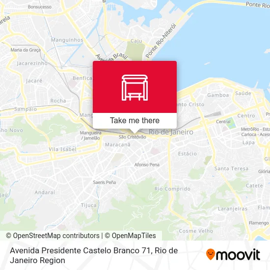 Avenida Presidente Castelo Branco 71 map