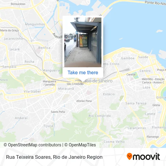 Rua Teixeira Soares map