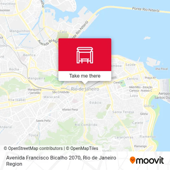 Avenida Francisco Bicalho 2070 map