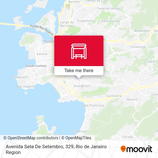 Avenida Sete De Setembro, 329 map