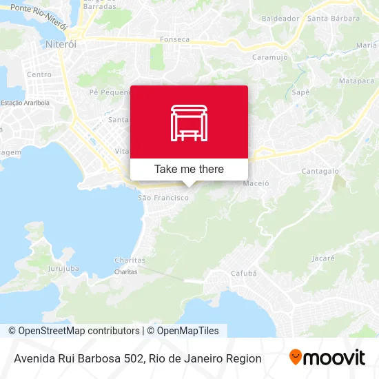Avenida Rui Barbosa 502 map