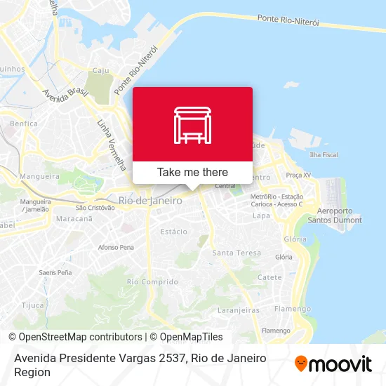 Avenida Presidente Vargas 2537 map