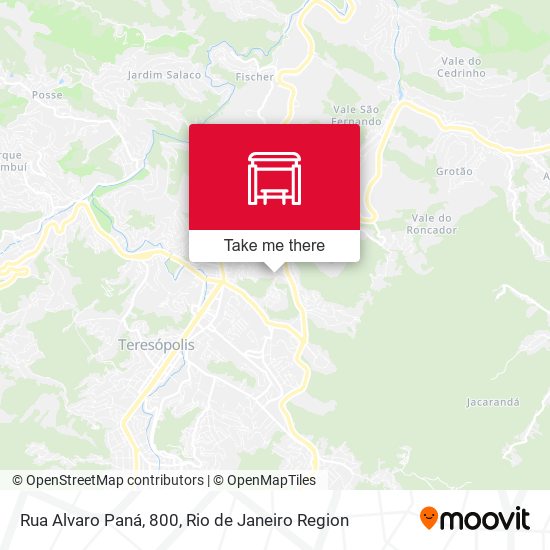 Rua Alvaro Paná, 800 map