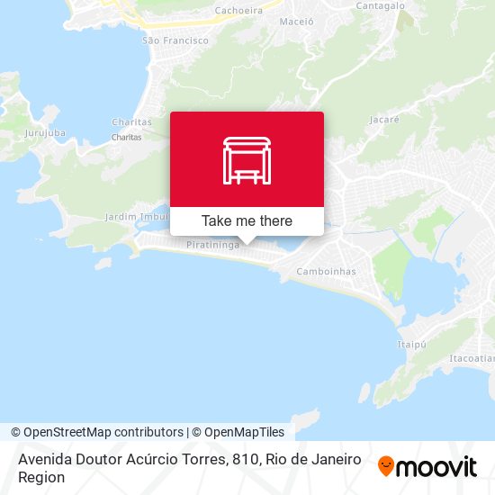 Avenida Doutor Acúrcio Torres, 810 map