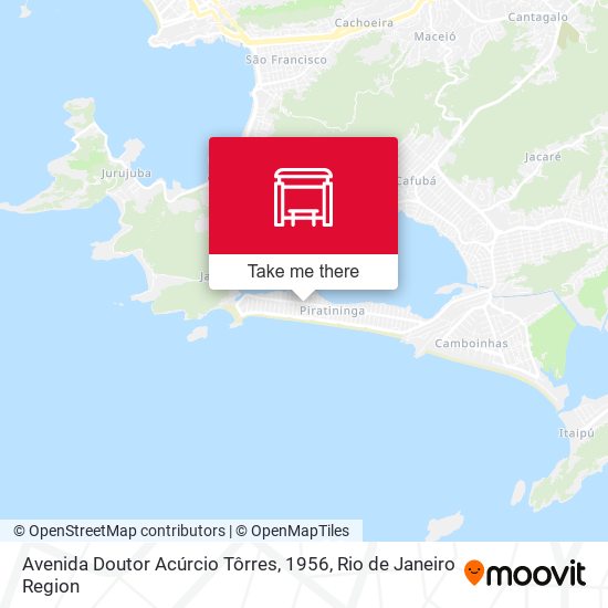 Avenida Doutor Acúrcio Tôrres, 1956 map