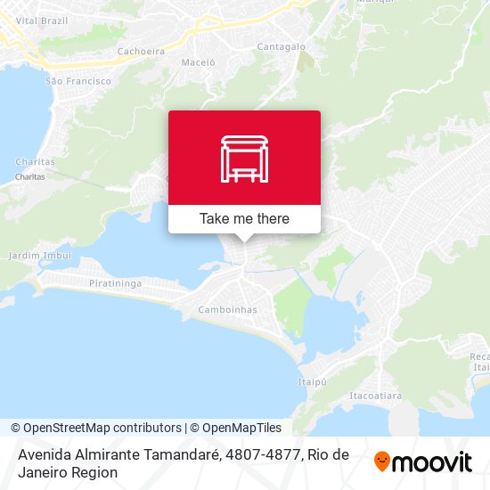 Mapa Avenida Almirante Tamandaré, 4807-4877