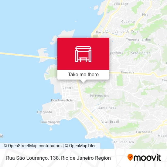 Rua São Lourenço, 138 map