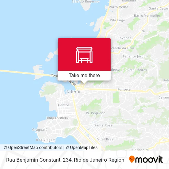 Rua Benjamin Constant, 234 map