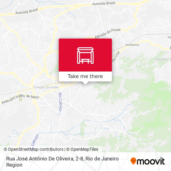 Rua José Antônio De Oliveira, 2-8 map
