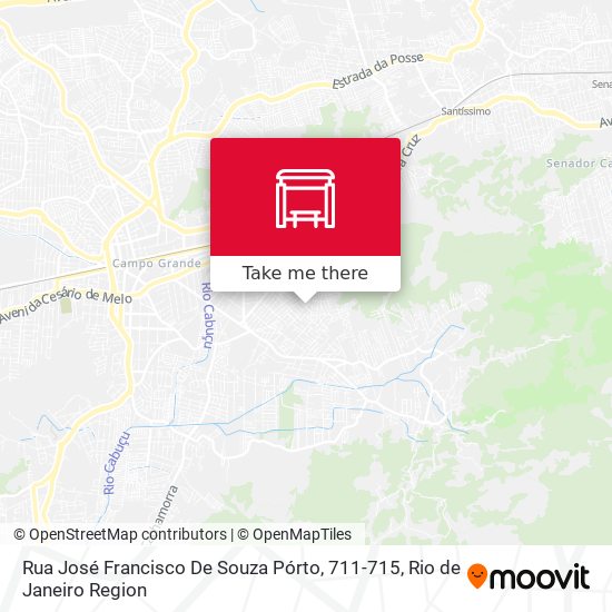 Rua José Francisco De Souza Pórto, 711-715 map
