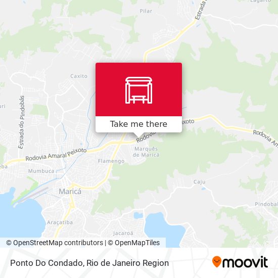 Mapa Ponto Do Condado