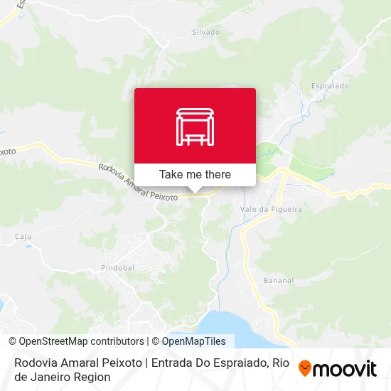 Rodovia Amaral Peixoto | Entrada Do Espraiado map